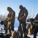 2nd LAAD Marines hike during Exercise Artic Edge 20