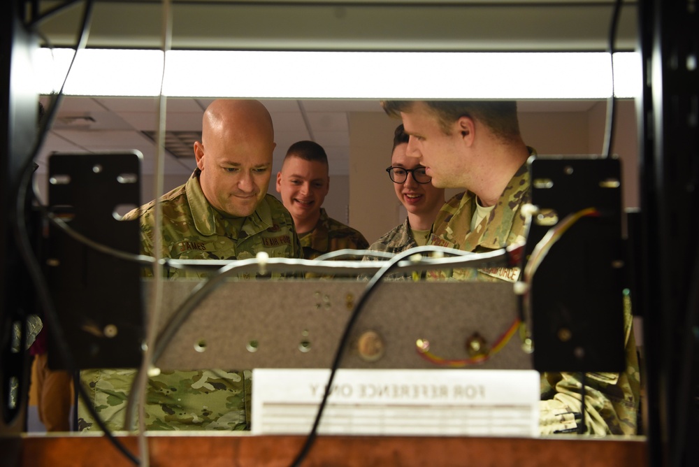 Columbus’s new command chief integrates into wing mission