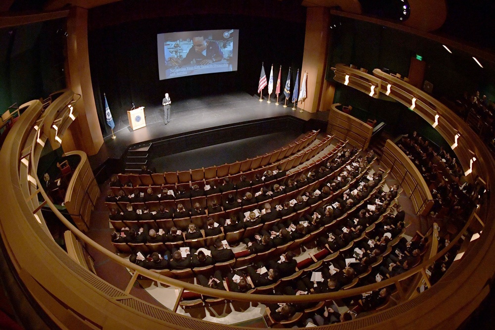 VCNO Addresses Notre Dame NROTC at Naval Leadership Weekend