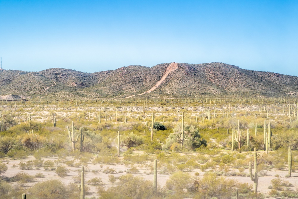 Border Barrier Construction: Tucson 2