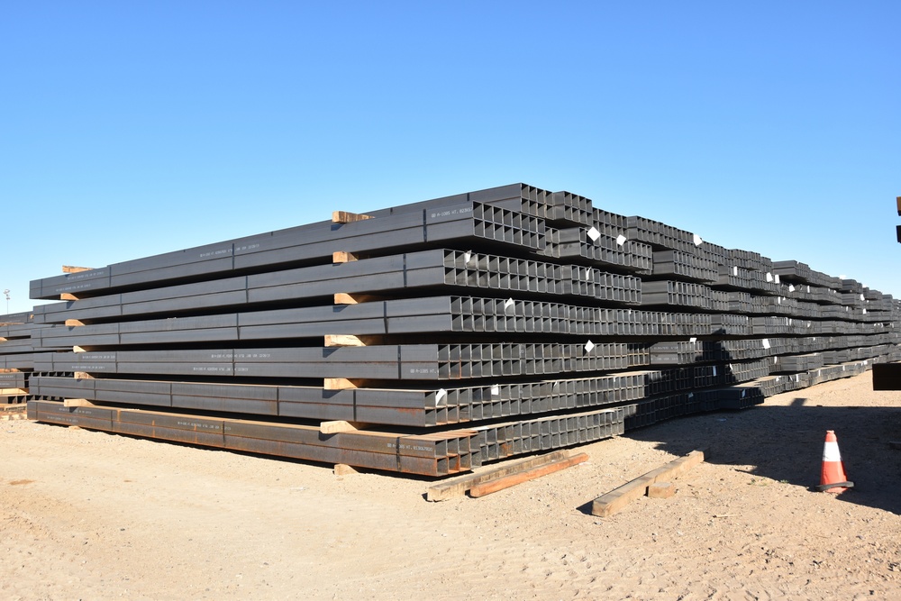 Border Barrier Fabrication Yard: Yuma