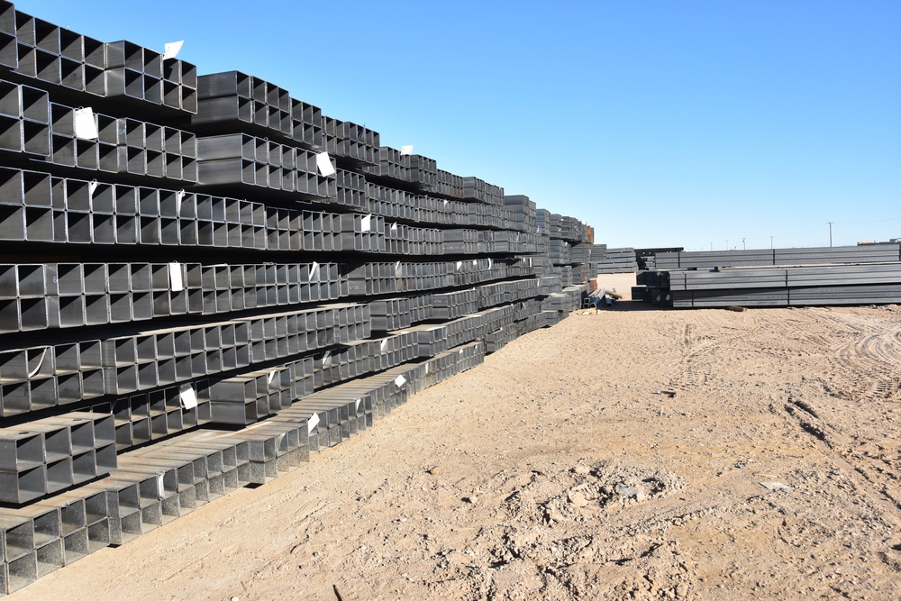 Border Barrier Fabrication Yard: Yuma