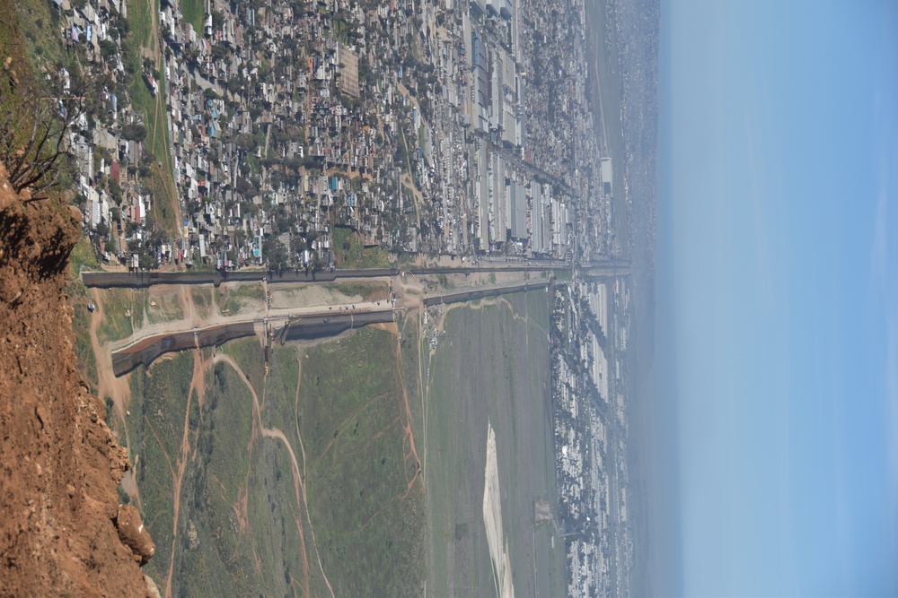 Border Barrier Construction: San Diego 4