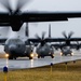 RI Air National Guard Four-Ship C130J Takeoff