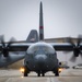 RI Air National Guard Four-Ship C130J Takeoff