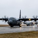 RI Air National Guard Four-Ship C130J Takeoff