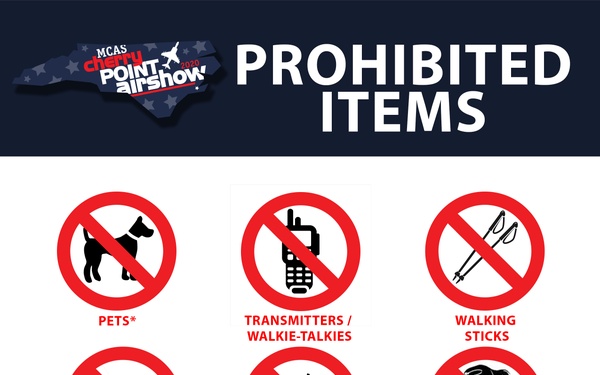 2020 MCAS Cherry Point Prohibited Items