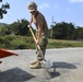 U.S. Navy Seabees with NMCB-5’s Detail Thailand work on a joint project with Marines from 9th Engineer Support Battalion and Royal Thai Marine Corps Engineers