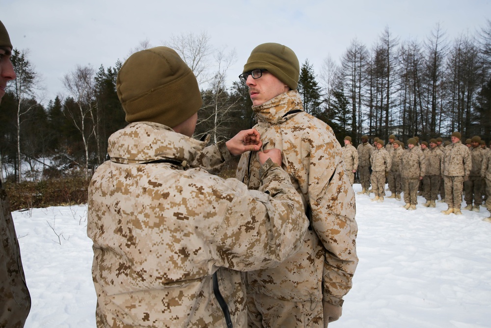 Headquarters Company Celebrates Promotions Northern Viper 2020