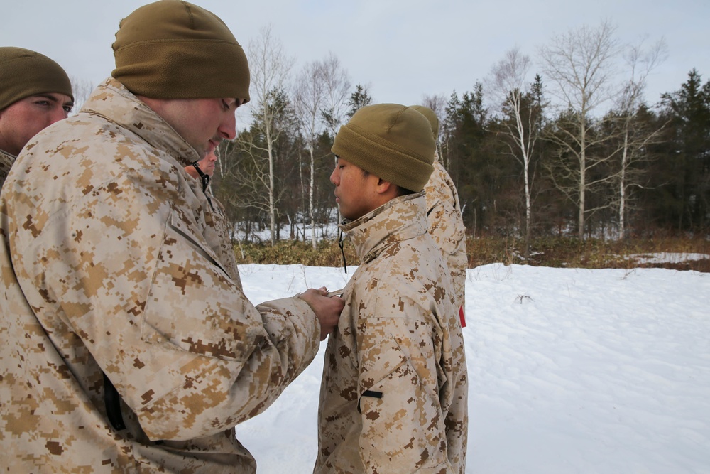 Headquarters Company Celebrates Promotions Northern Viper 2020