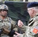 Brigadier visits with U.S. Soldiers