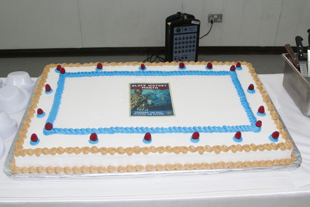 Black History Month Cake Cutting