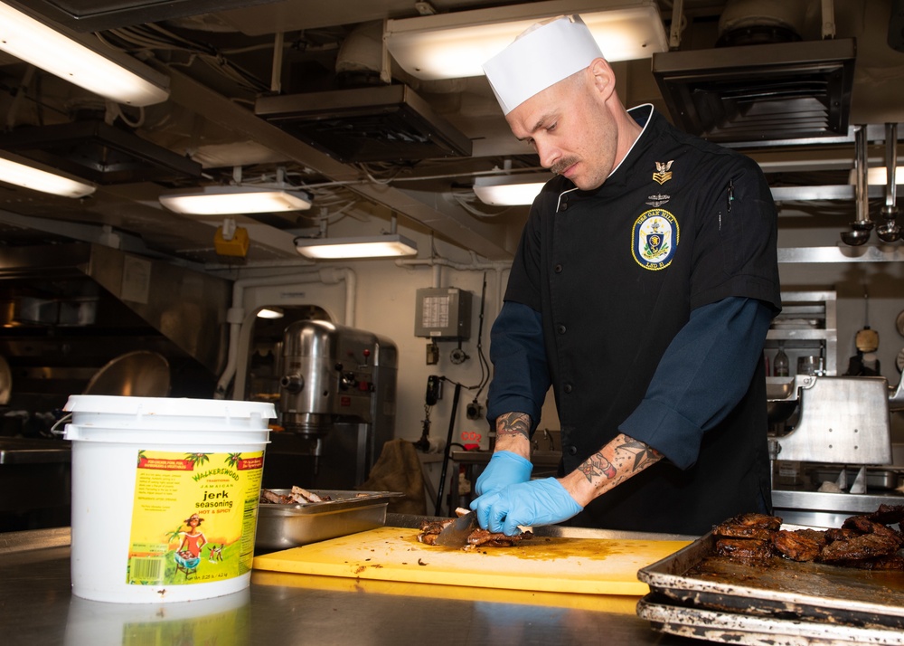 USS Oak Hill Galley
