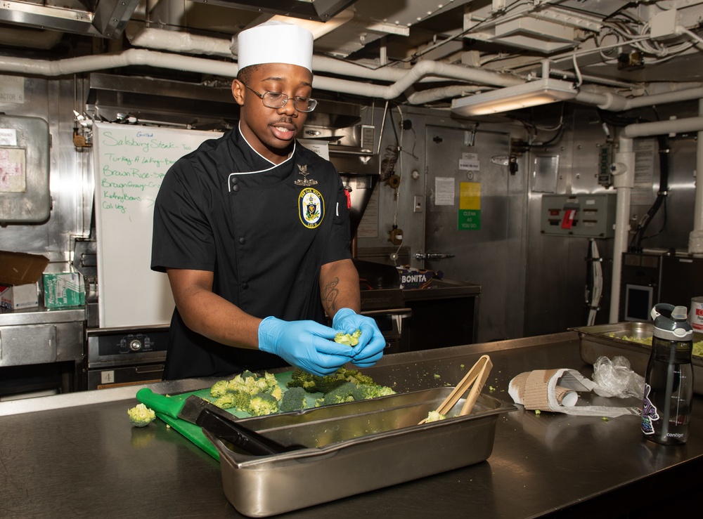 USS Oak Hill Galley