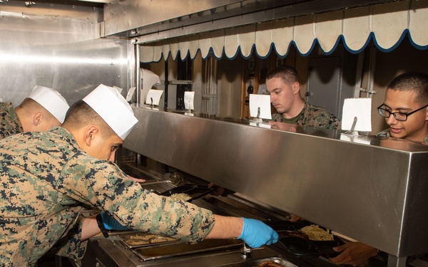 USS Oak Hill Galley