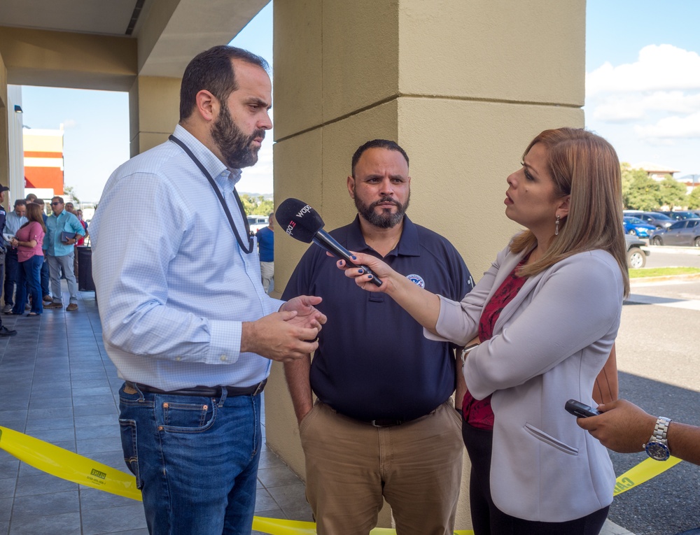 FEMA Officials Interviewed by Media