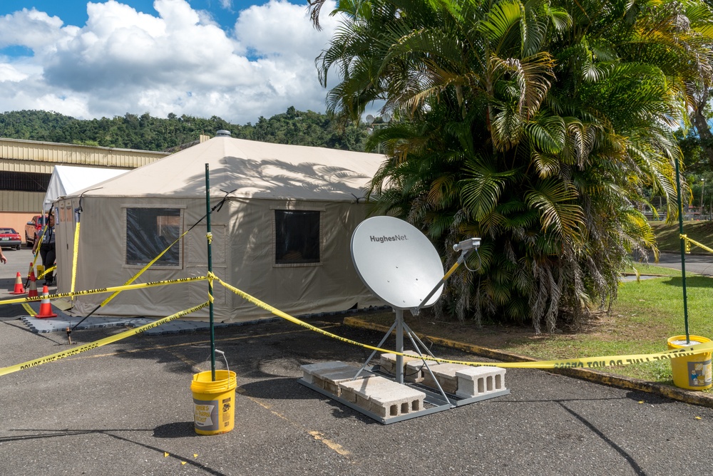 FEMA Disaster Recovery Center in Utuado PR