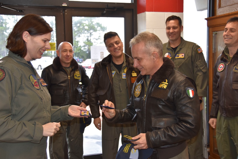Italian Air Boss Visits NAS Whiting Field