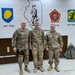 Deployed Illinois Soldiers awarded the Commander’s Coin of Excellence