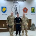 Deployed Illinois Soldiers awarded the Commander’s Coin of Excellence