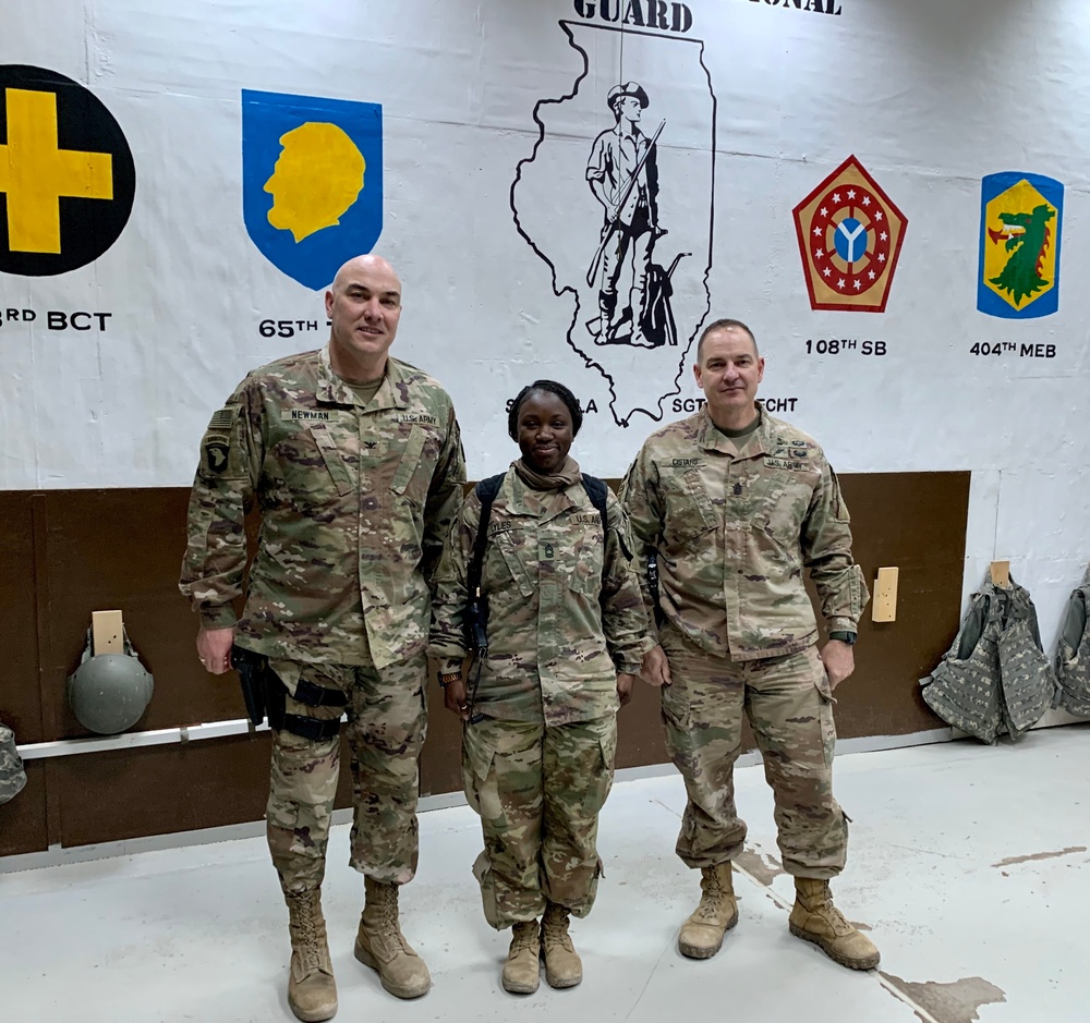 Soldier awarded the Commander’s Coin of Excellence