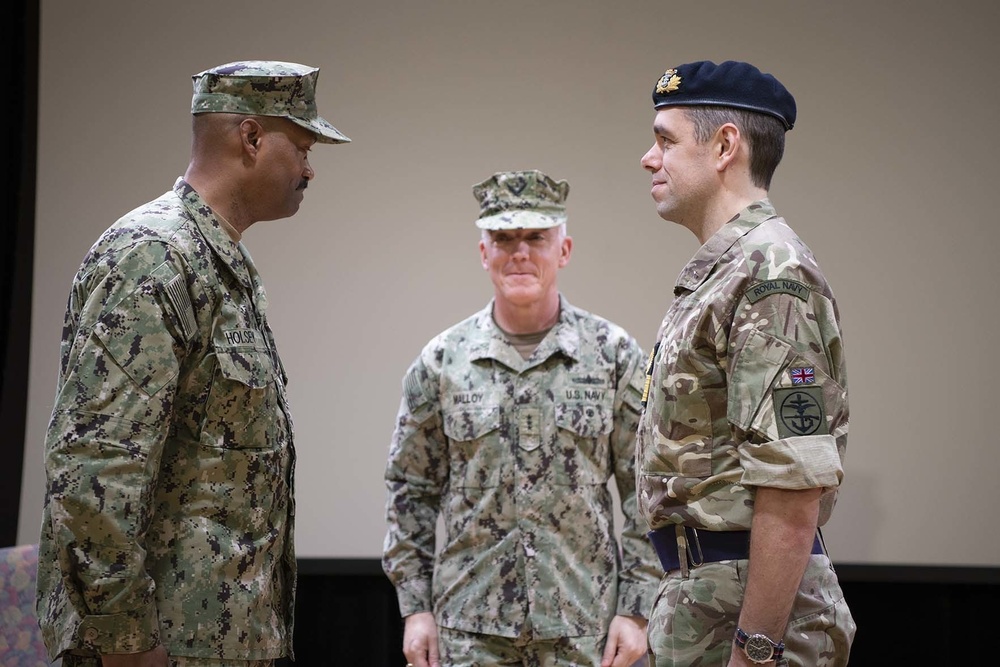 International Maritime Security Construct Change of command
