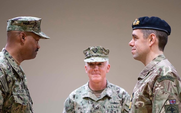 International Maritime Security Construct Change of command