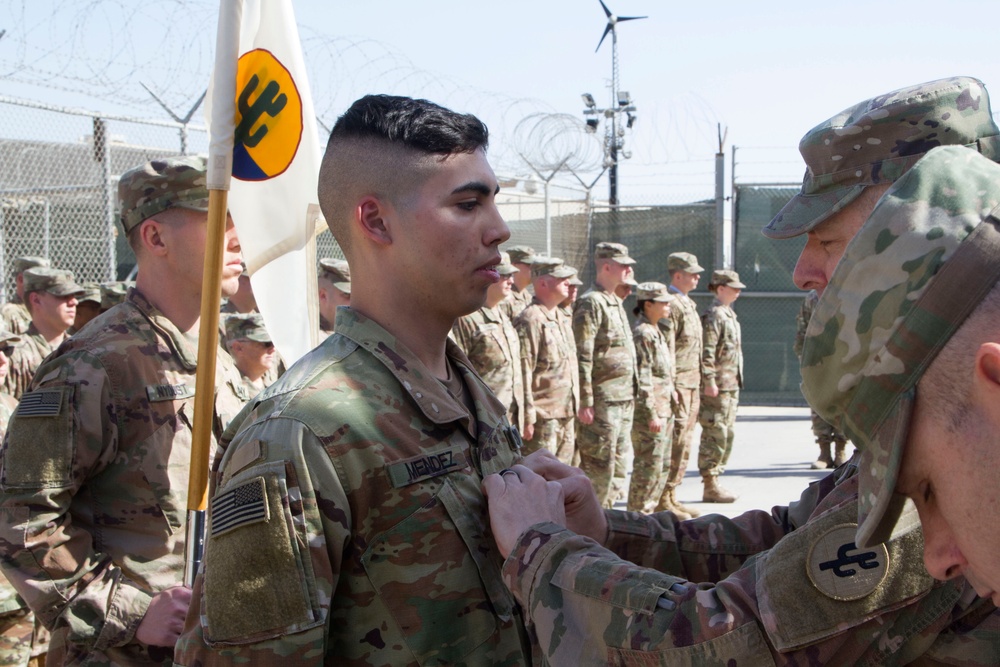 103rd ESC Award, Patching, and Promotion Ceremony