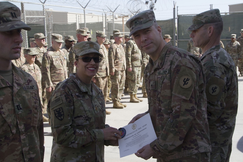 103rd ESC Award, Patching, and Promotion Ceremony