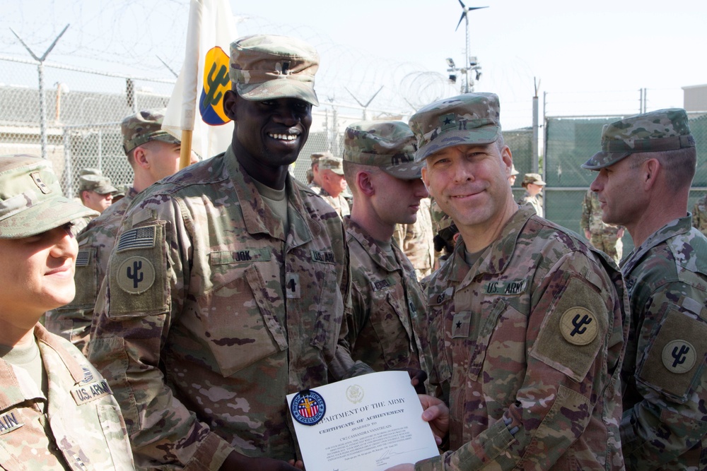 103rd ESC Award, Patching, and Promotion Ceremony