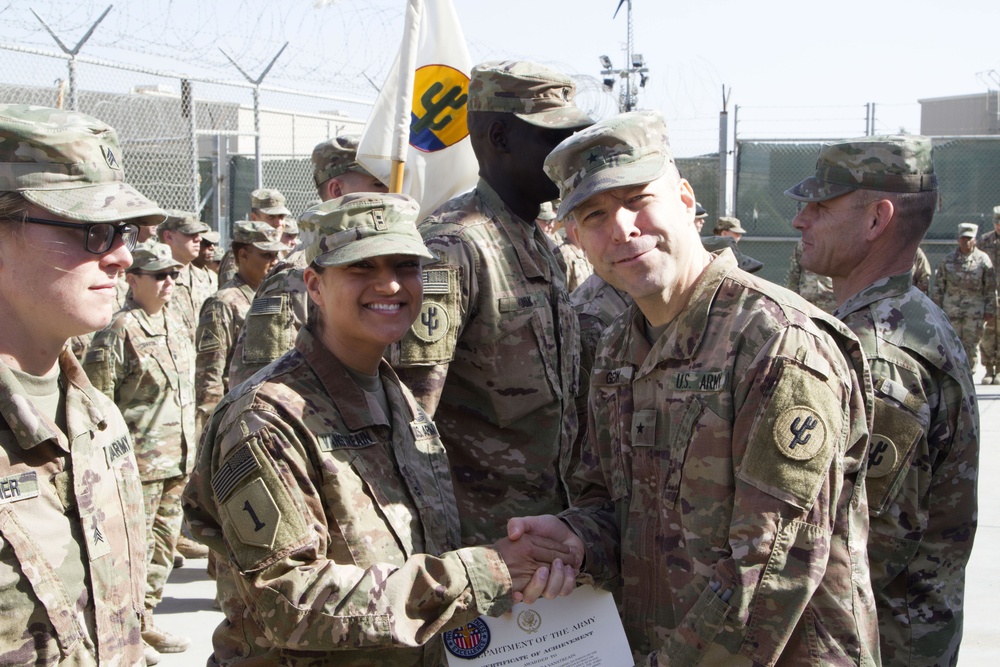 103rd ESC Award, Patching, and Promotion Ceremony