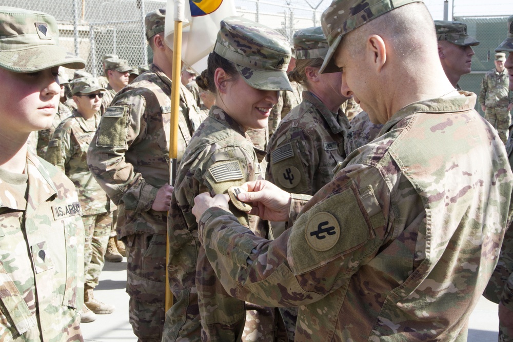 103rd ESC Award, Patching, and Promotion Ceremony