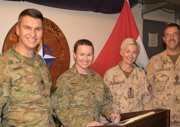 Generals discuss NATO Mission in Iraq