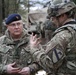 Brigadier visits UK and US Soldiers