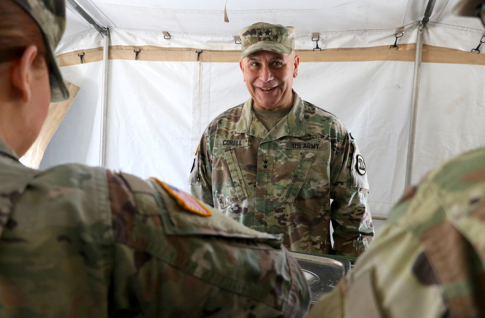 Iowa Adjutant General Visits 109th Multifunctional Medical Battalion at Philip A. Connelly Culinary Competition