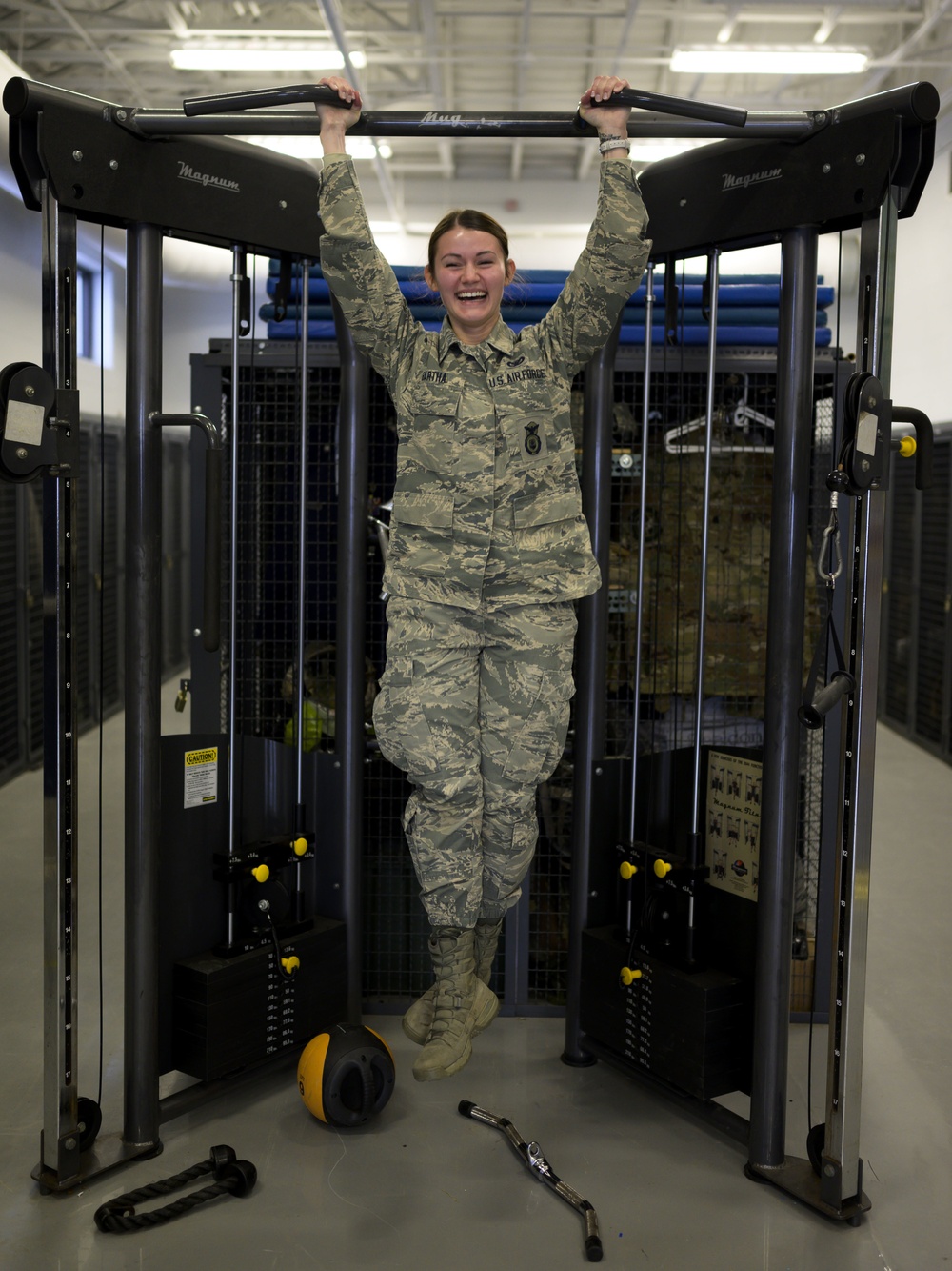 Faces of the Base: Airman 1st Class Allison Bartha, security forces