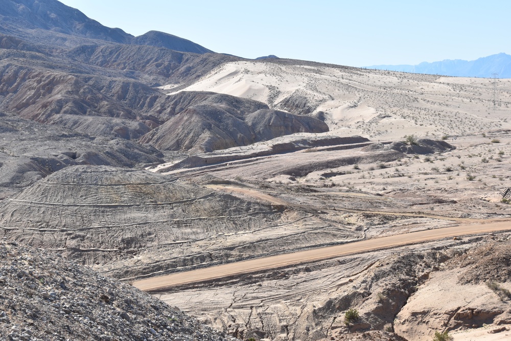 Border Barrier Construction, El Centro, California