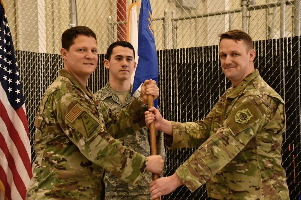 104th Fighter Wing Maintenance Squadron Change of Command