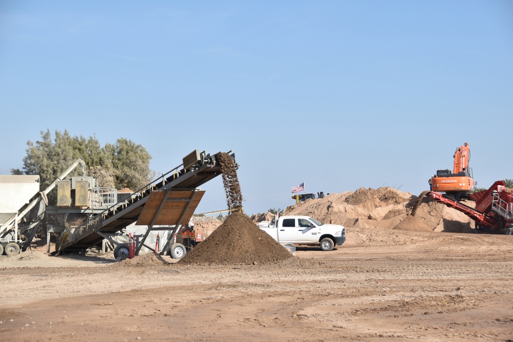 Border Barrier Construction, Yuma 1, Arizona