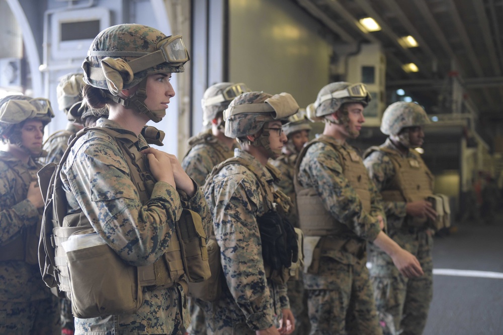 USS America Operations, Jan. 31