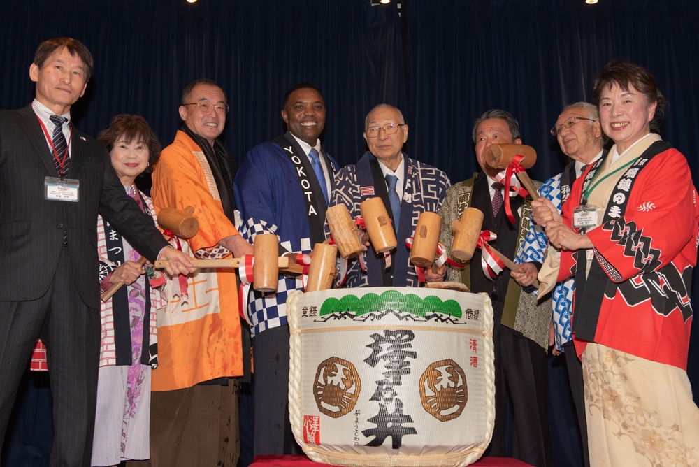 Yokota celebrates the New Year with our community partners