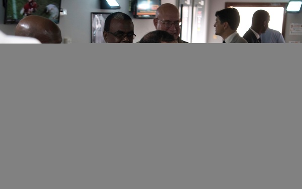 Djibouti Minister of Labor visits Camp Lemonnier