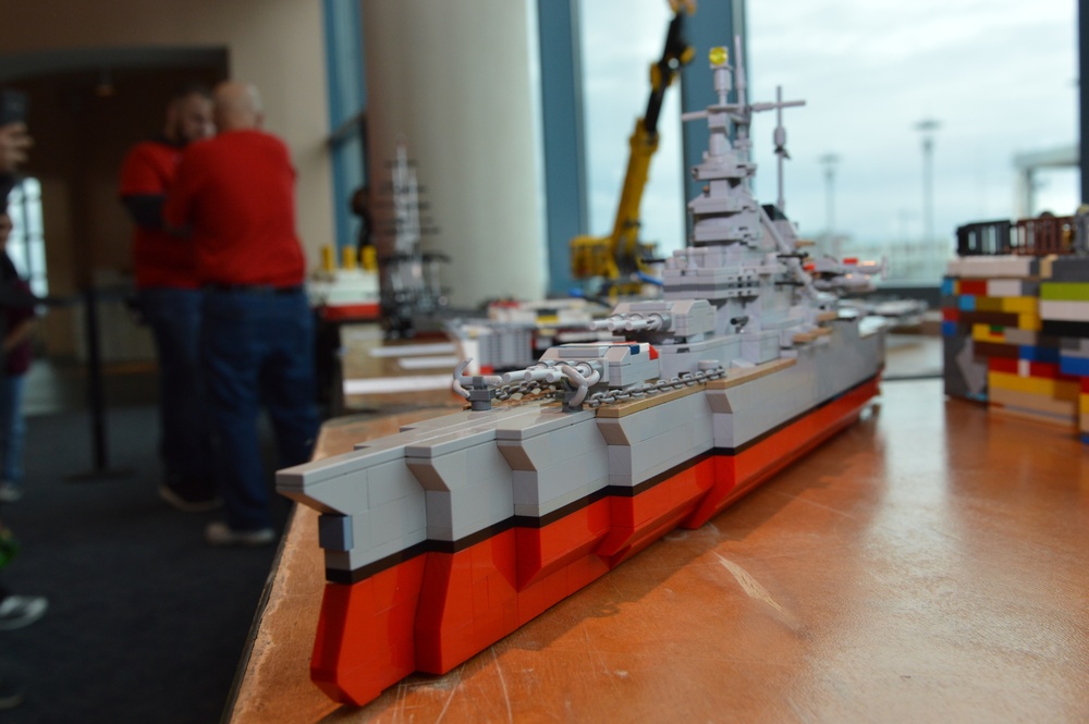 LEGO ship model contest entries