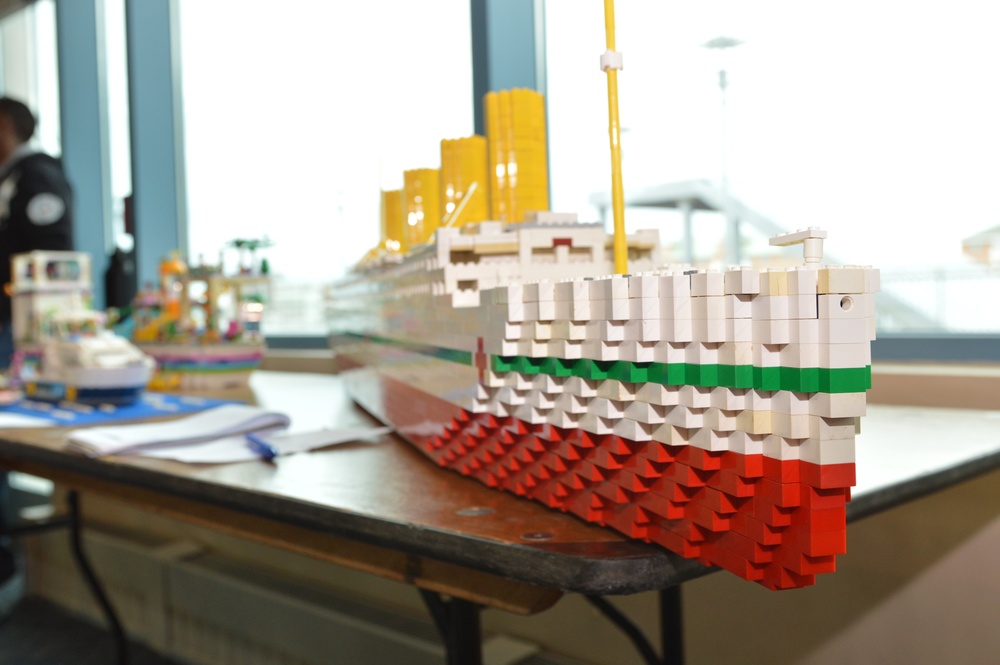 LEGO ship model contest entries