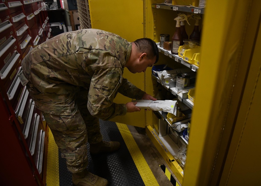 314th AMXS employs initial operational capability through support section