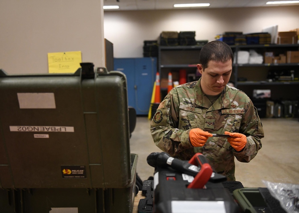 314th AMXS employs initial operational capability through support section