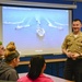 U.S. Navy recruiter gives presentation to Career and Technical Education (CTE) Program students