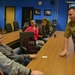 U.S. Navy recruiter gives presentation to Career and Technical Education (CTE) Program students
