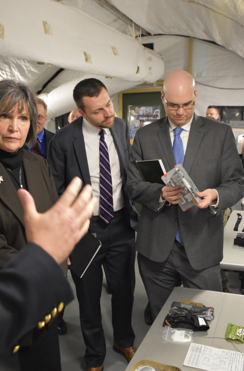 U.S. Representative Betty McCollum visits the U.S. Army Medical Research &amp; Development Command