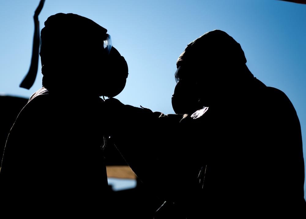 138th Fighter Wing operates in a CBRNE environment